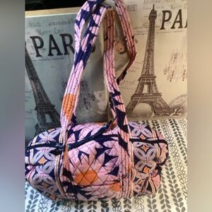 VERA BRADLEY PINK FLORAL SMALL Shoulder BAG